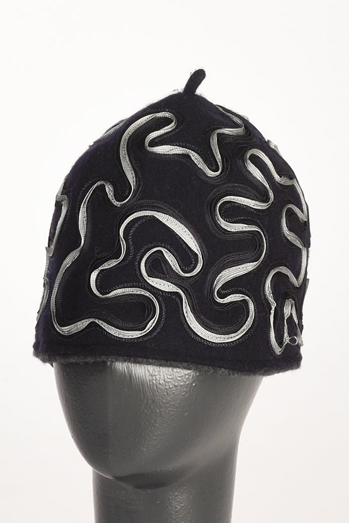 Le Chapeau Cappello Decorato Blu Donna - 2