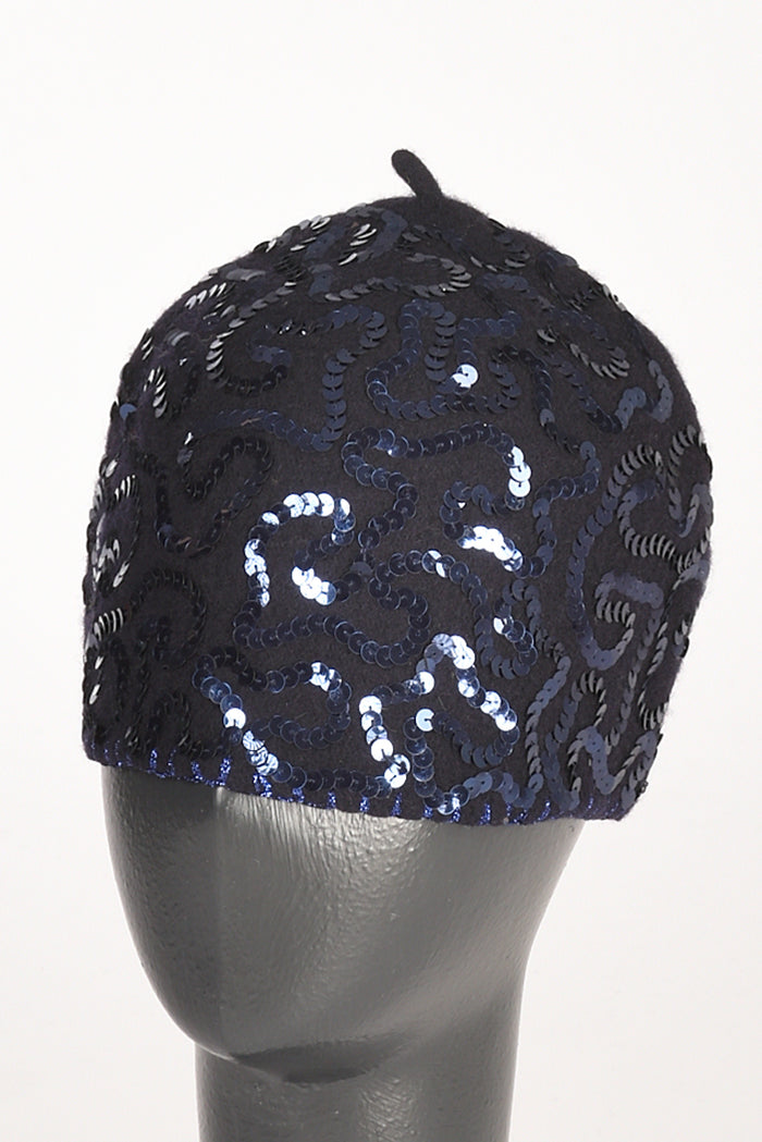 Le Chapeau Cappello Decorato Blu Donna - 2