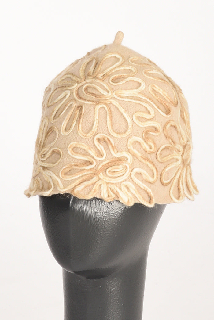 Le Chapeau Cappello Decorato Beige Donna - 2