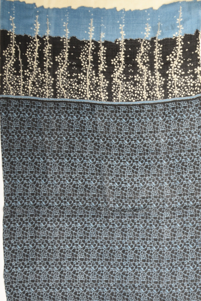 Pyaar Sciarpa Stampata Blu/azzurro Donna - 4