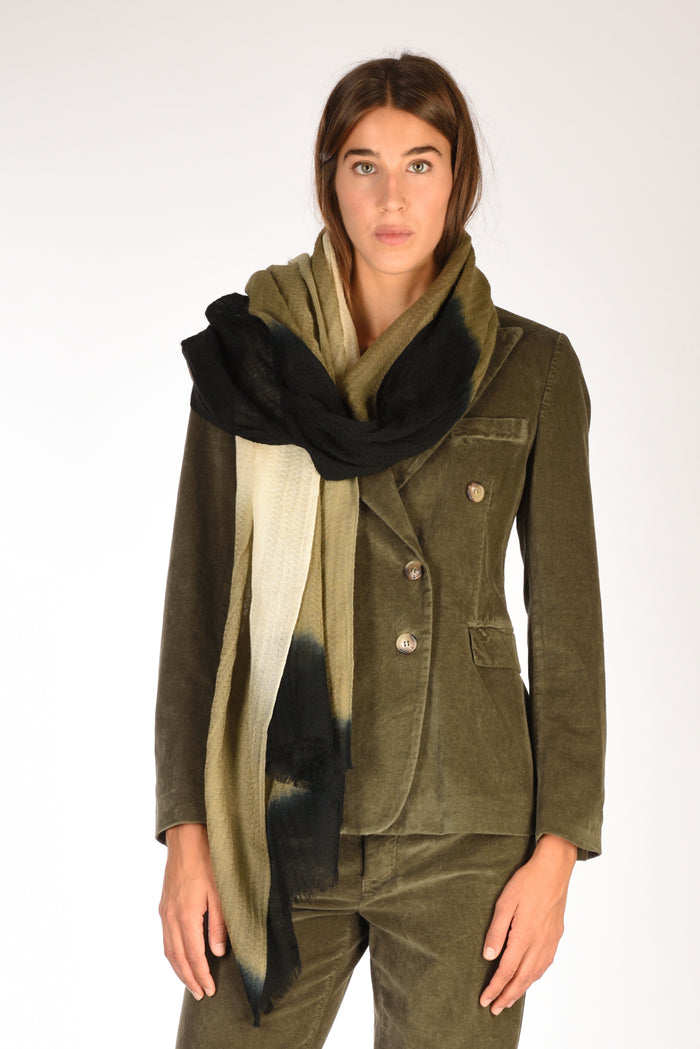 Pyaar Sciarpa Stampata Beige/nero Donna - 1