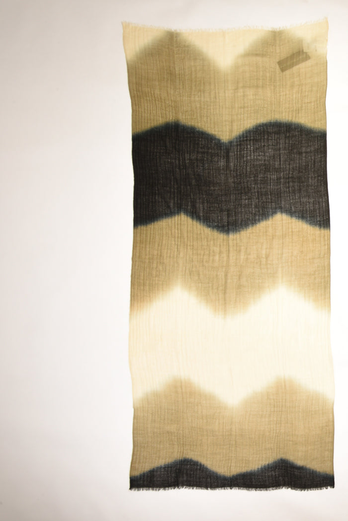 Pyaar Sciarpa Stampata Beige/nero Donna - 2