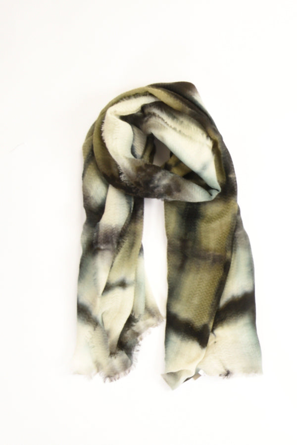 Pyaar Sciarpa Stampata Nero/marrone Chiaro/grigio Donna-2