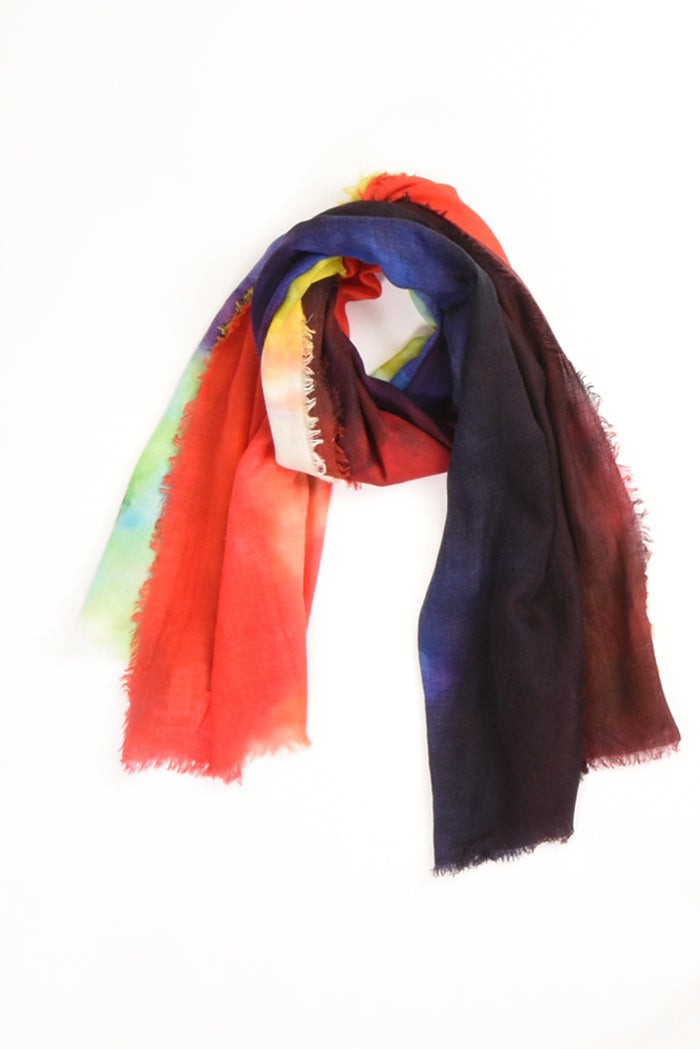 Suvira Sciarpa Stampata Multicolor Donna - 3