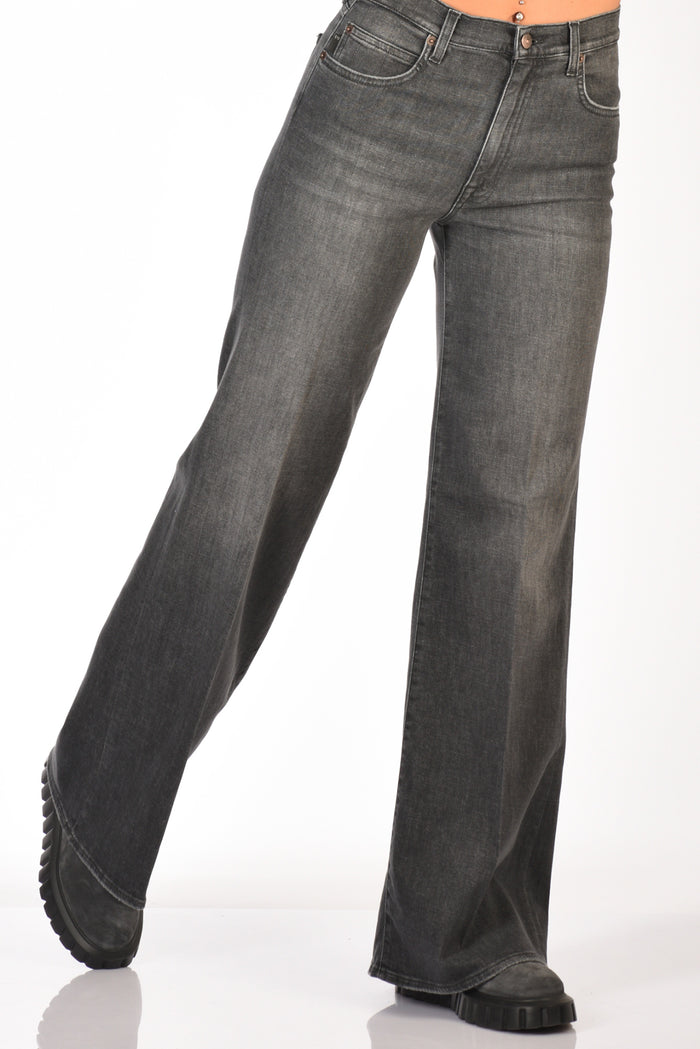(+) People Jeans Emilia Grigio Scuro Donna - 1
