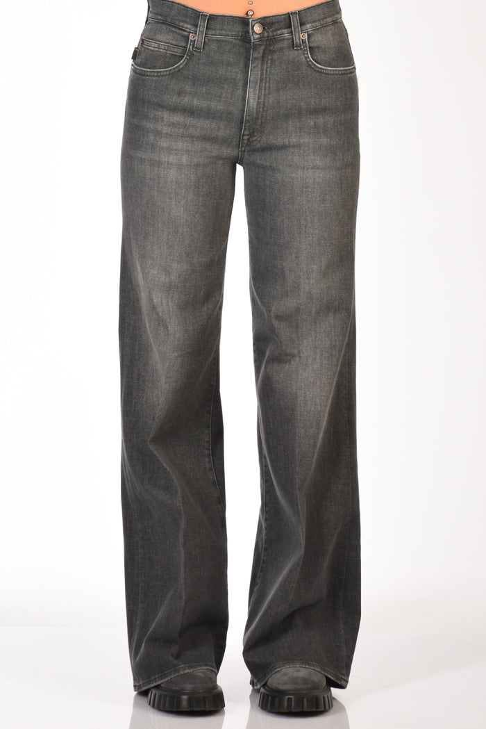 (+) People Jeans Emilia Grigio Scuro Donna - 4