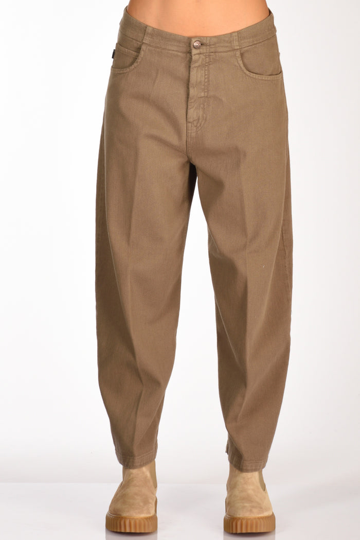 (+) People Jeans Marion Beige Scuro Donna - 3