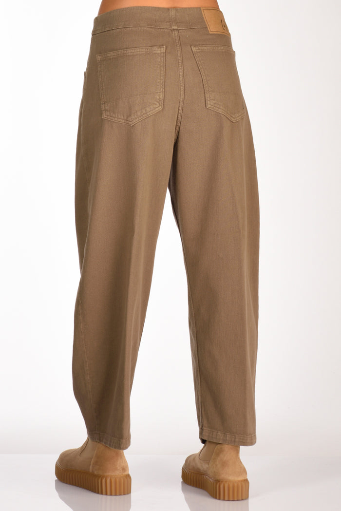 (+) People Jeans Marion Beige Scuro Donna - 6