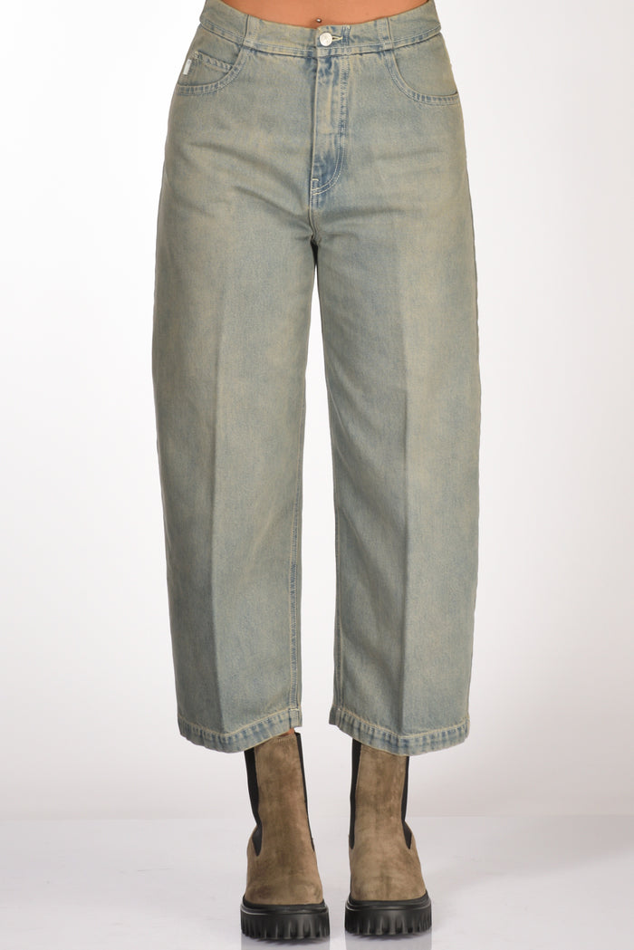 (+) People Jeans Marion Beige/azzurro Donna - 3