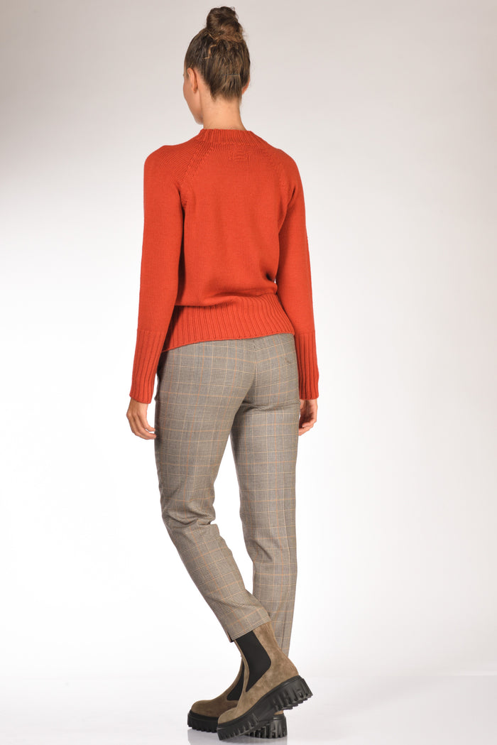 Drumohr Maglia Girocollo Arancio Donna - 5