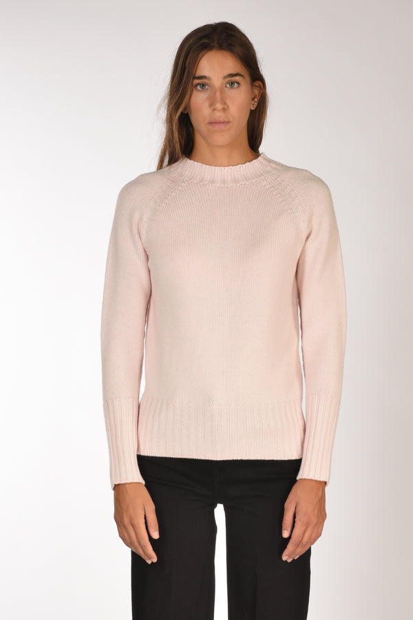 Drumohr Maglia Girocollo Rosa Chiaro Donna-2