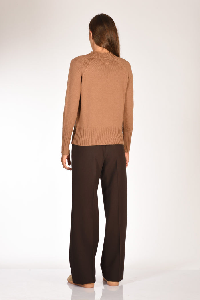 Drumohr Maglia Girocollo Beige Cammello Donna - 5