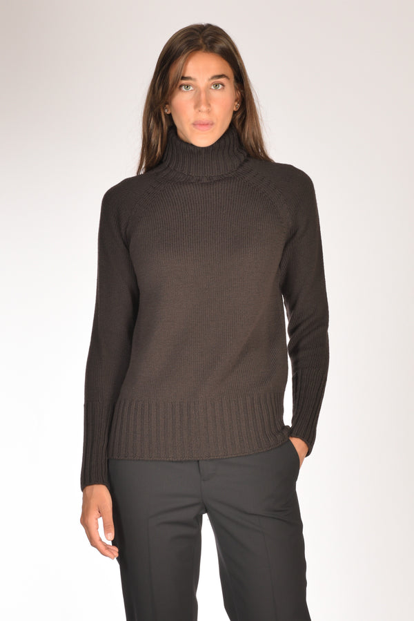 Drumohr Maglia Dolcevita Marrone Donna