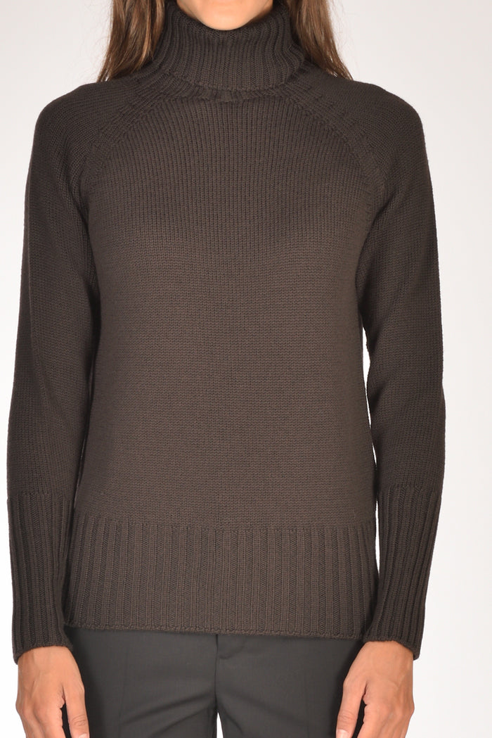 Drumohr Maglia Dolcevita Marrone Donna - 3
