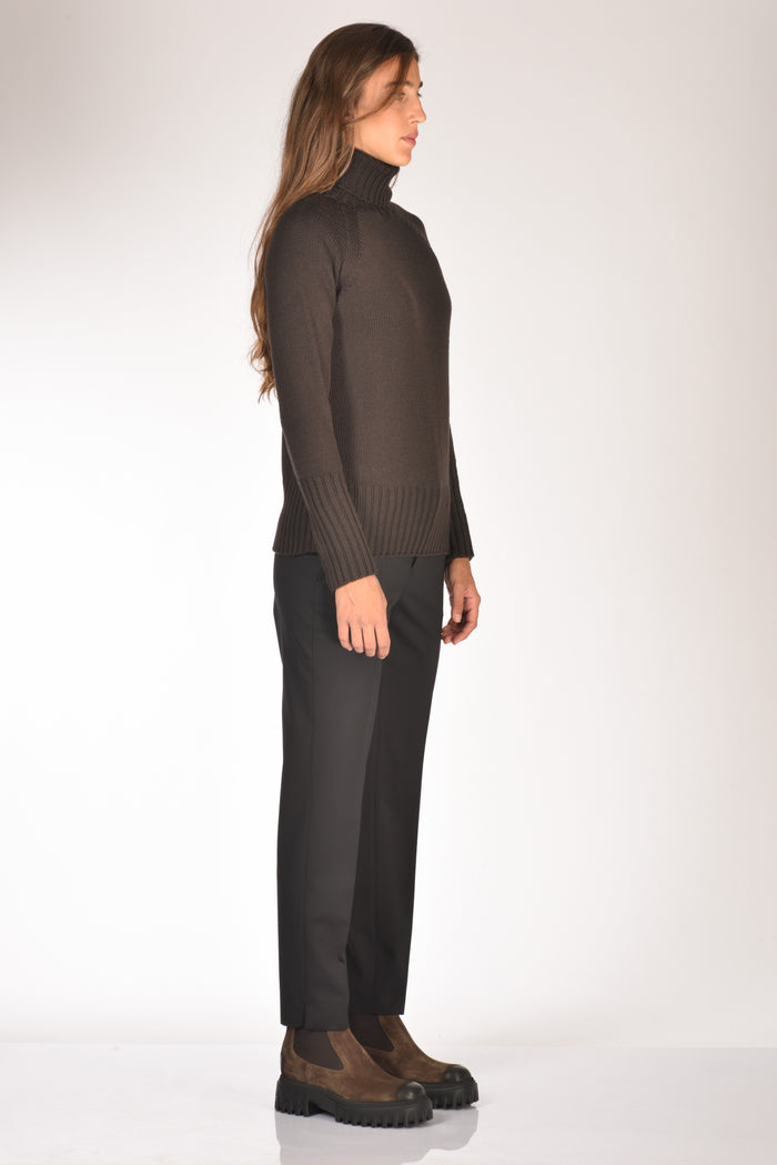 Drumohr Maglia Dolcevita Marrone Donna - 4