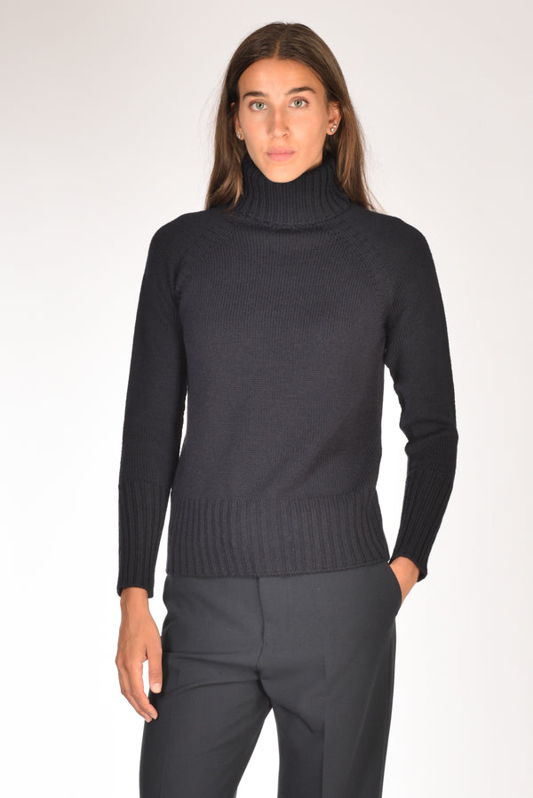 Drumohr Maglia Dolcevita Blu Donna