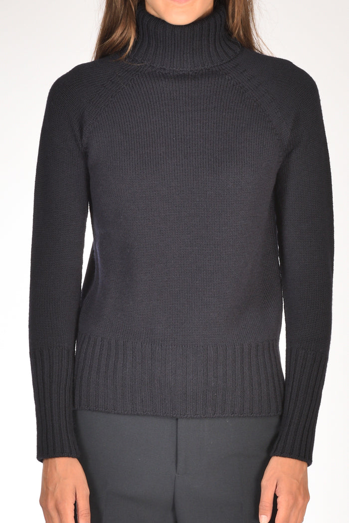 Drumohr Maglia Dolcevita Blu Donna - 3