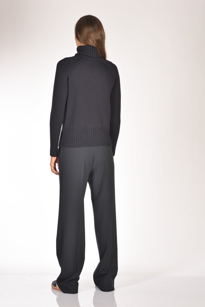 Drumohr Maglia Dolcevita Blu Donna - 5