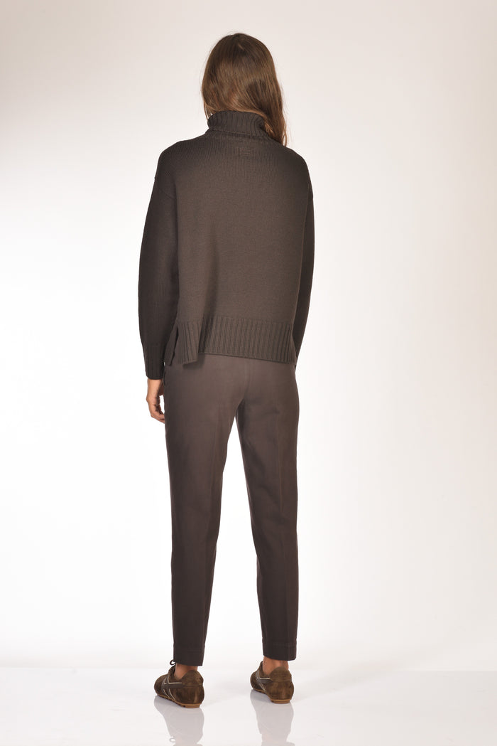 Drumohr Maglia Dolcevita Marrone Donna - 6