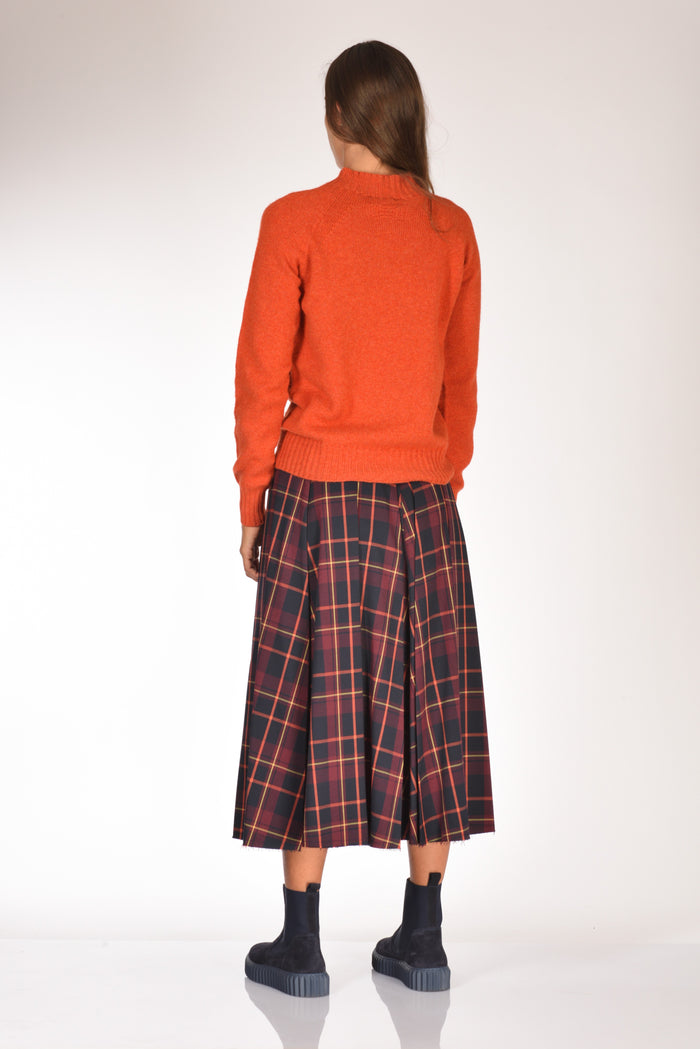 Drumohr Maglia Girocollo Arancio Donna - 5