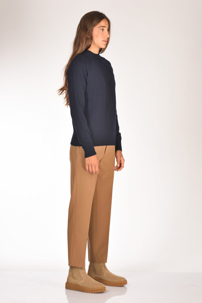Drumohr Maglia Girocollo Blu Donna - 4