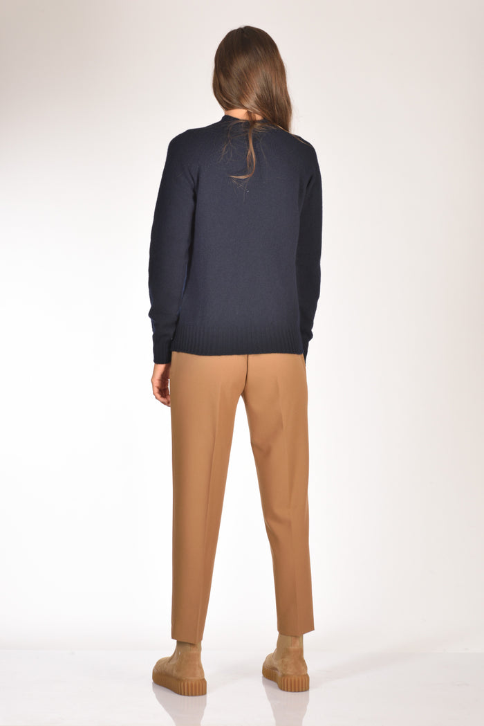 Drumohr Maglia Girocollo Blu Donna - 5