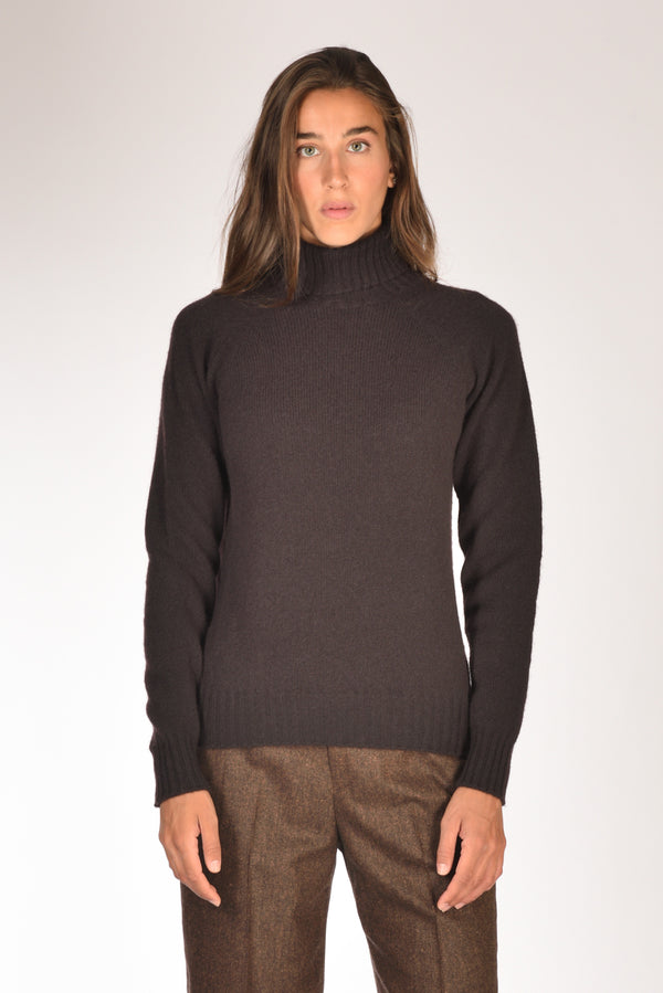 Drumohr Maglia Dolcevita Marrone Donna-2