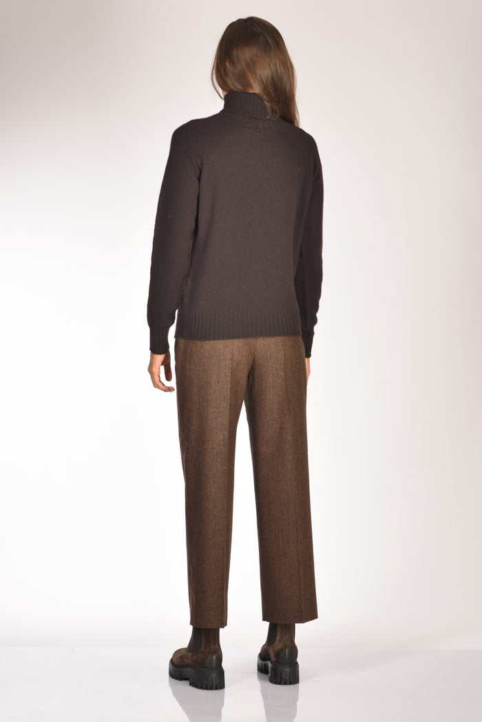 Drumohr Maglia Dolcevita Marrone Donna - 5