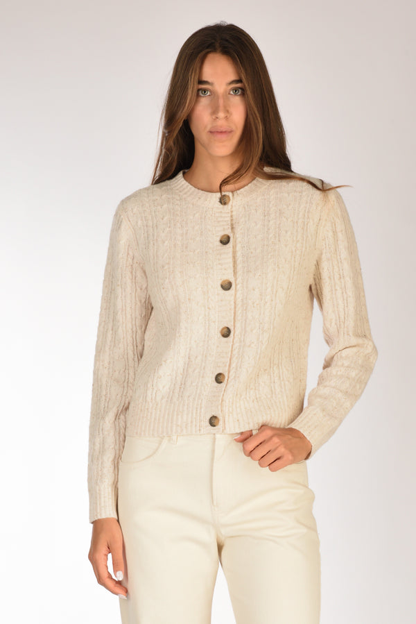 Mc2 Saint Barth Maglia Ursule Bianco Naturale Donna
