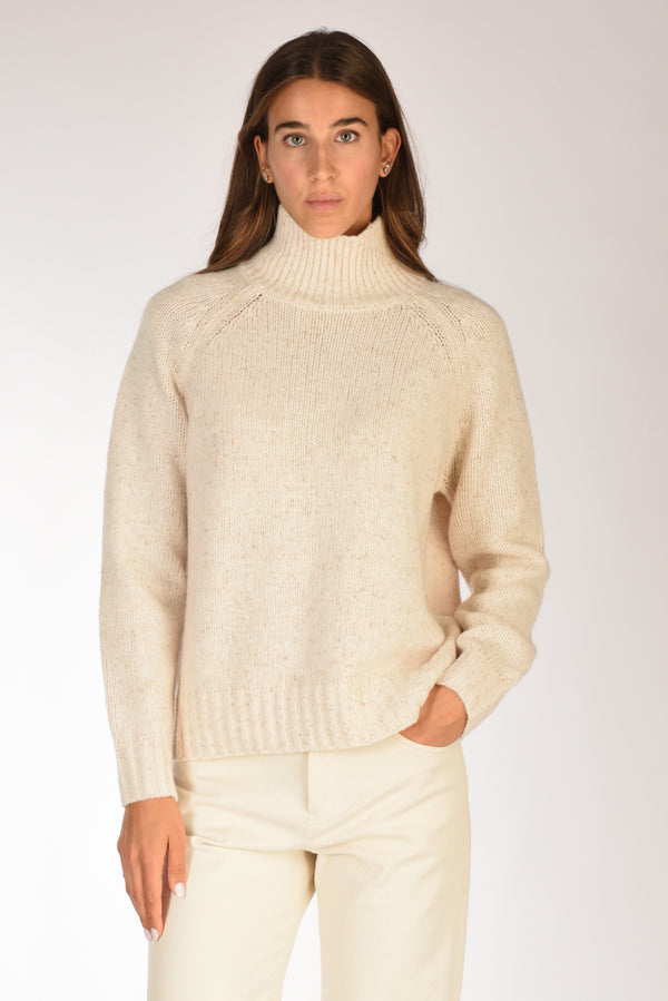 Mc2 Saint Barth Maglia Meghan Bianco Naturale Donna