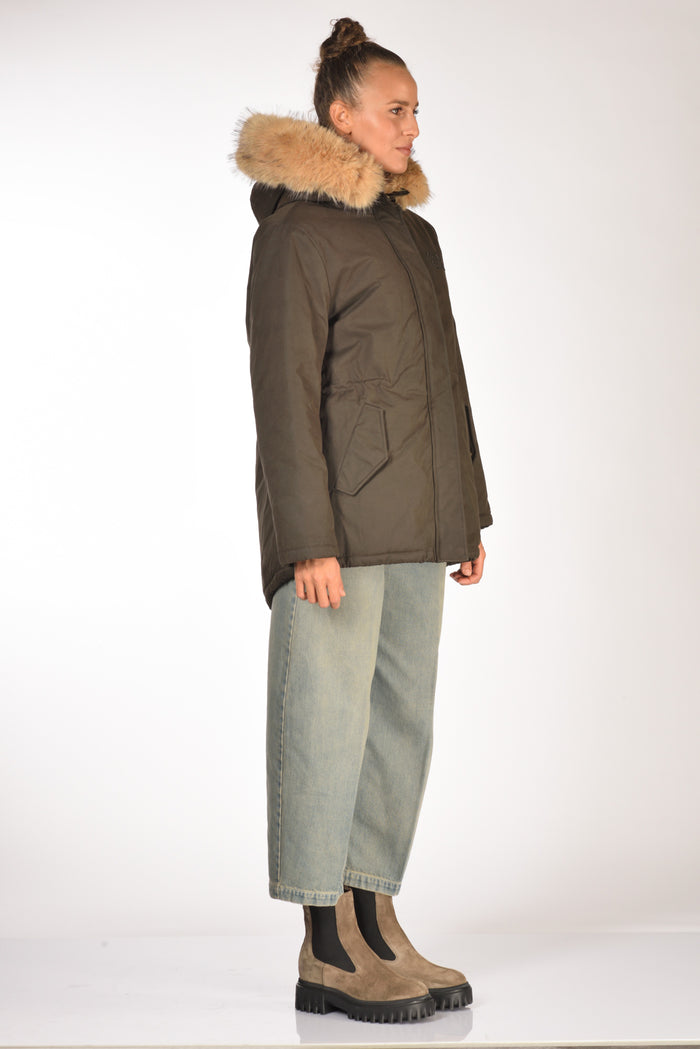 Mc2 Saint Barth Parka Brenna Verde Donna - 4