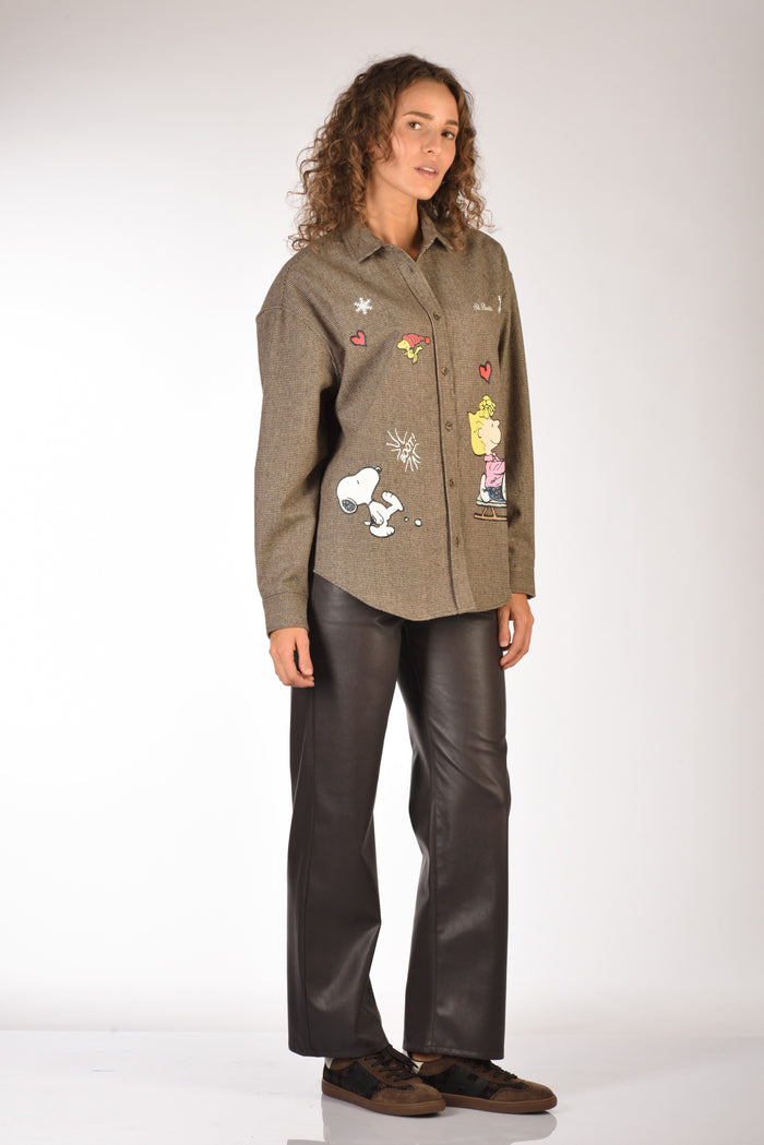Mc2 Saint Barth Camicia Gigy Marrone Donna - 5