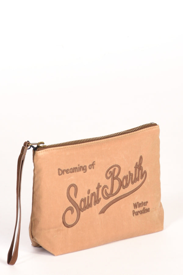 Mc2 Saint Barth Pochette Beige/marrone Donna-2