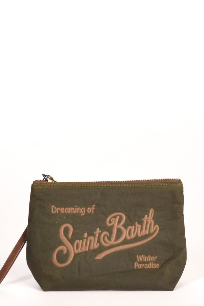 Mc2 Saint Barth Pochette Verde/marrone Donna - 1