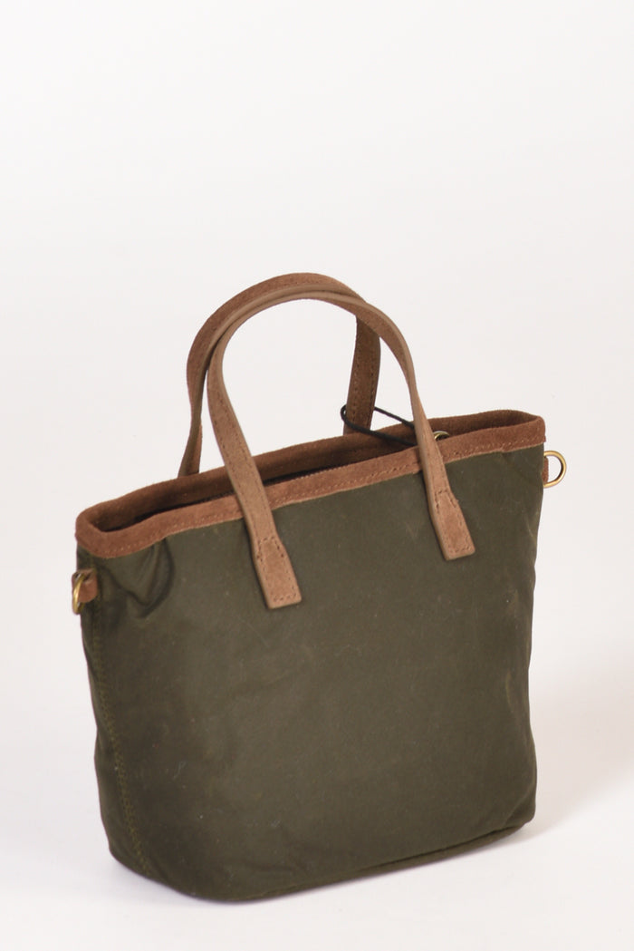 Mc2 Saint Barth Borsa City Mini Verde/marrone Donna - 3