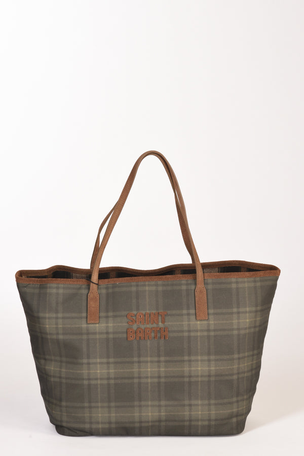 Mc2 Saint Barth Borsa City Verde Donna