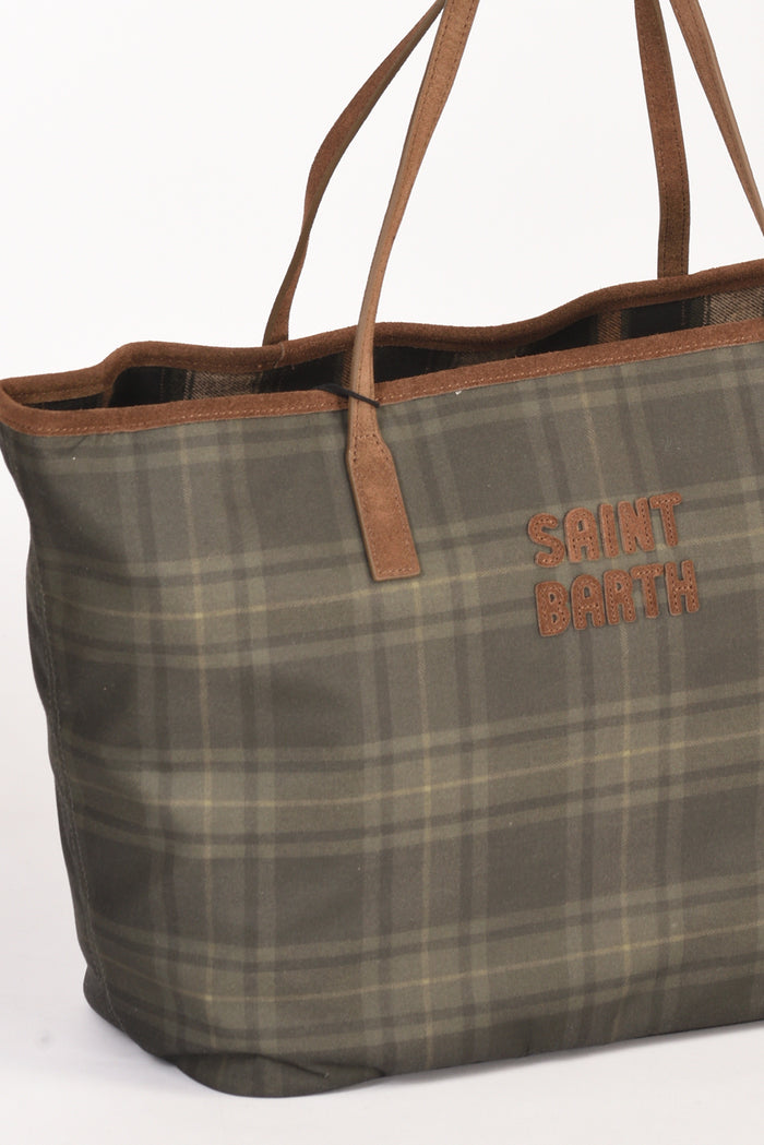 Mc2 Saint Barth Borsa City Verde Donna - 3