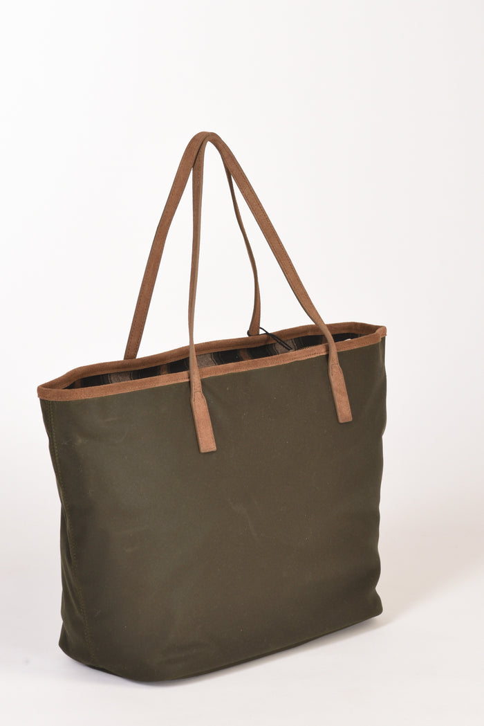 Mc2 Saint Barth Borsa City Verde/marrone Donna - 4