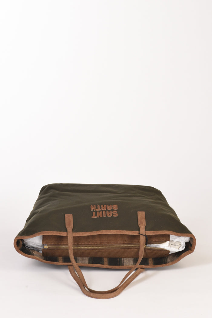 Mc2 Saint Barth Borsa City Verde/marrone Donna - 5