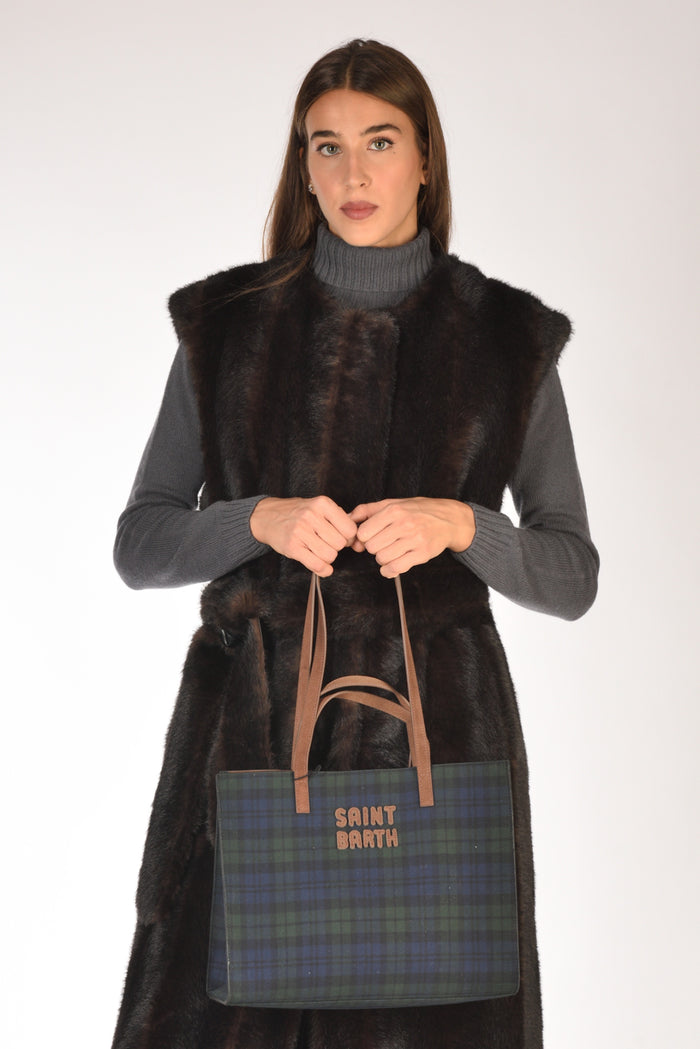 Mc2 Saint Barth Borsa Jour Blu/verde Donna - 2