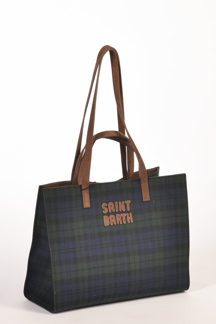 Mc2 Saint Barth Borsa Jour Blu/verde Donna - 3