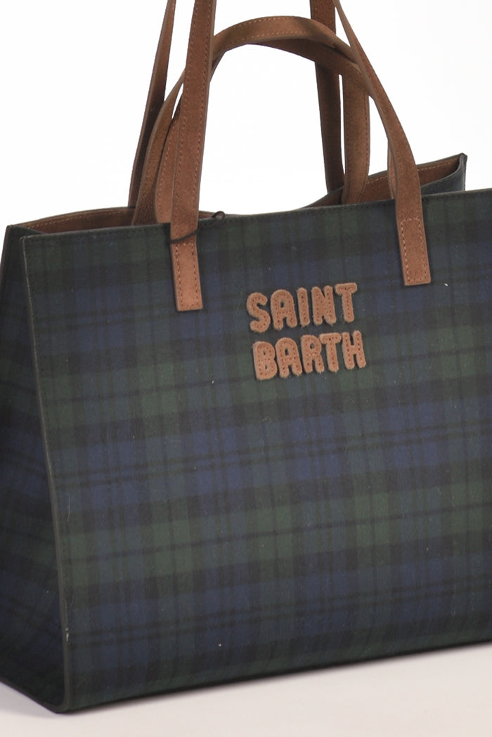 Mc2 Saint Barth Borsa Jour Blu/verde Donna - 4