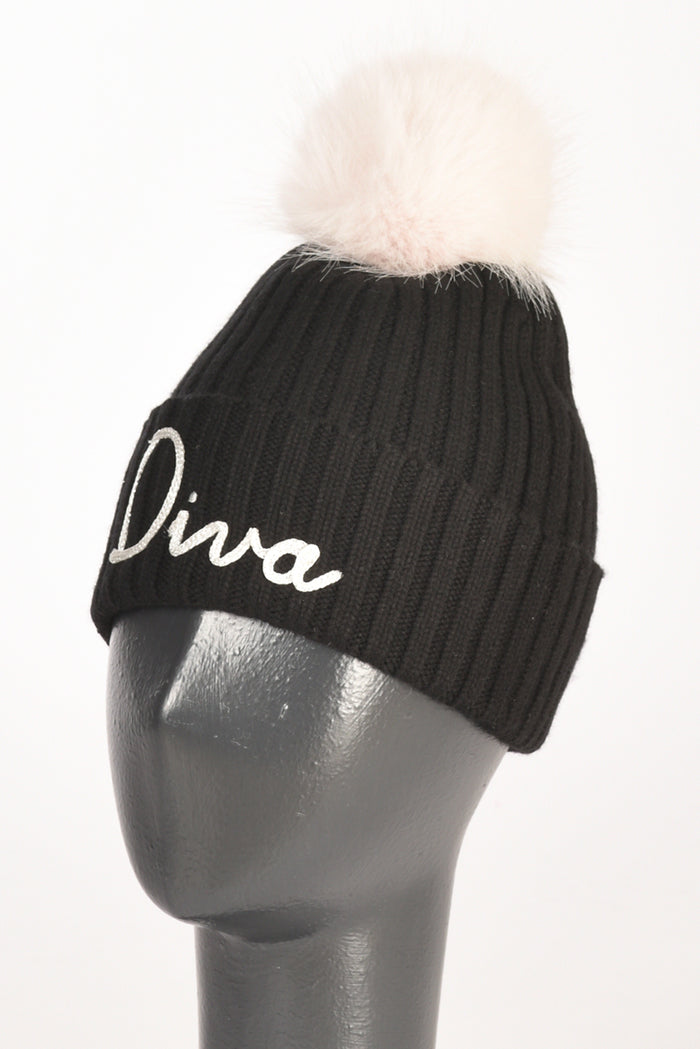 Mc2 Saint Barth Cappello Wengen Nero Donna - 1