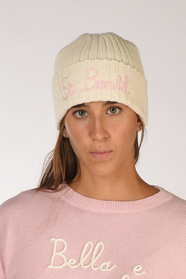 Mc2 Saint Barth Cappello Wengen Bianco Donna
