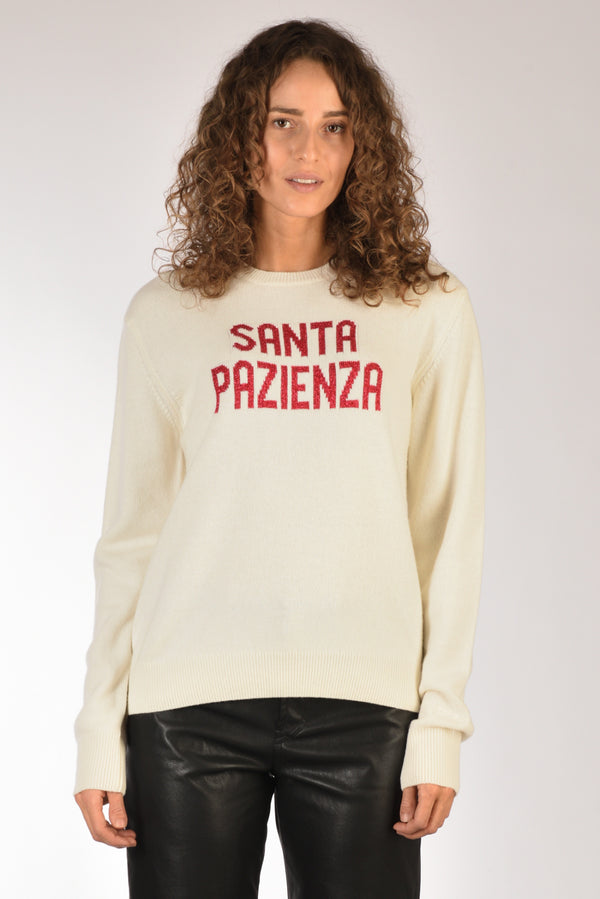 Mc2 Saint Barth Maglia New Queen Bianco Naturale Donna-2