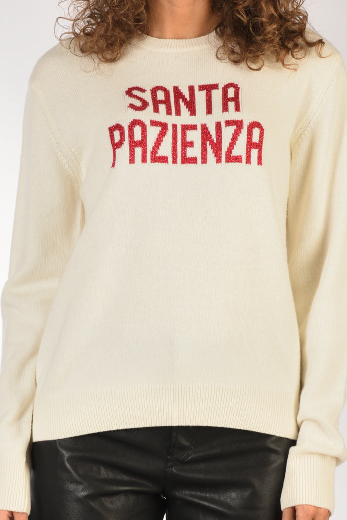 Mc2 Saint Barth Maglia New Queen Bianco Naturale Donna - 3