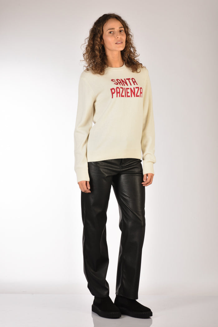 Mc2 Saint Barth Maglia New Queen Bianco Naturale Donna - 4