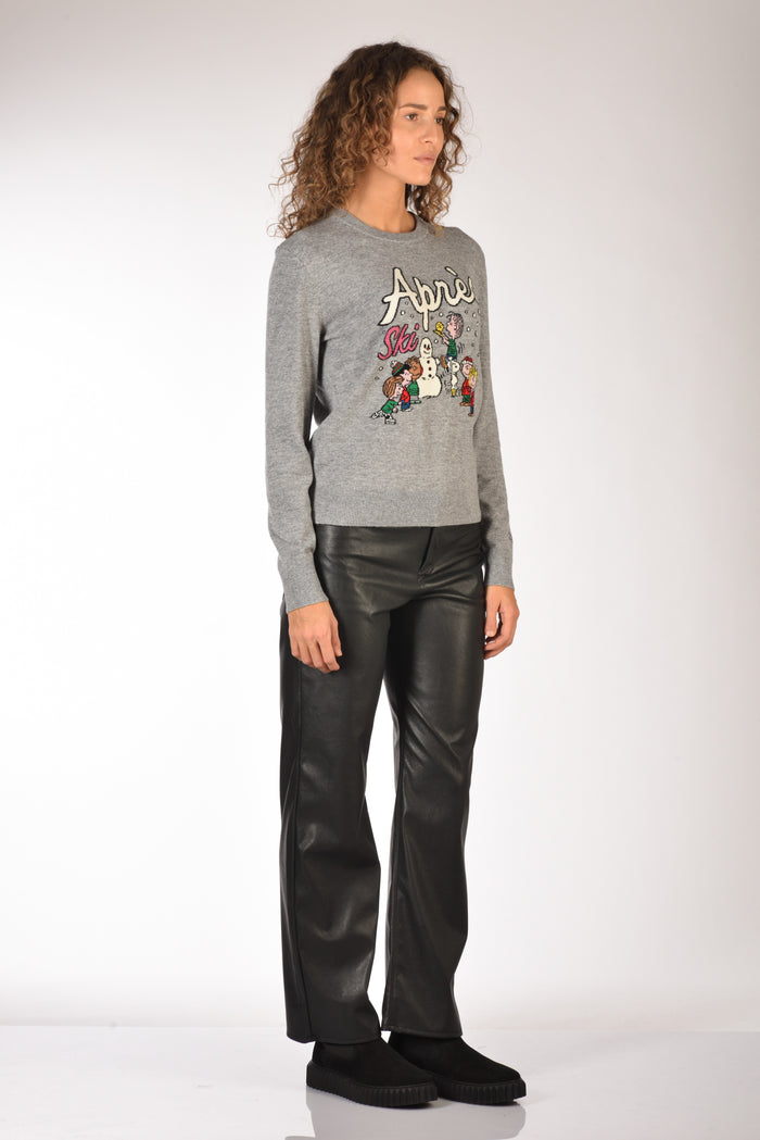 Mc2 Saint Barth Maglia New Queen Grigio Donna - 4