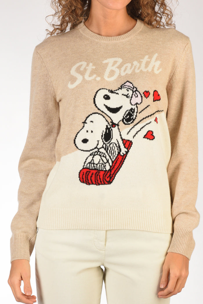 Mc2 Saint Barth Maglia New Queen Beige Donna - 3