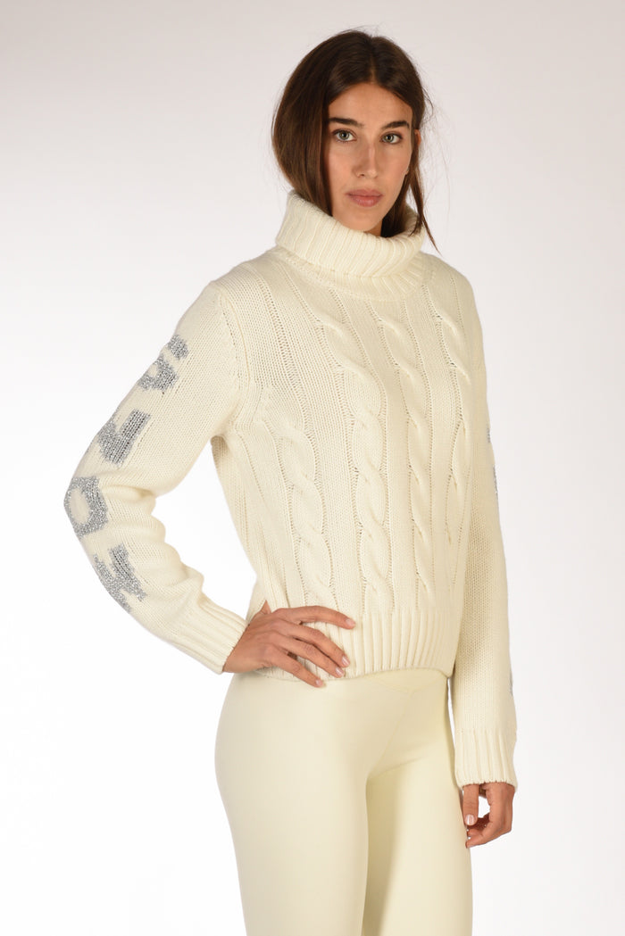 Mc2 Saint Barth Maglia Adler Bianco Naturale Donna - 1
